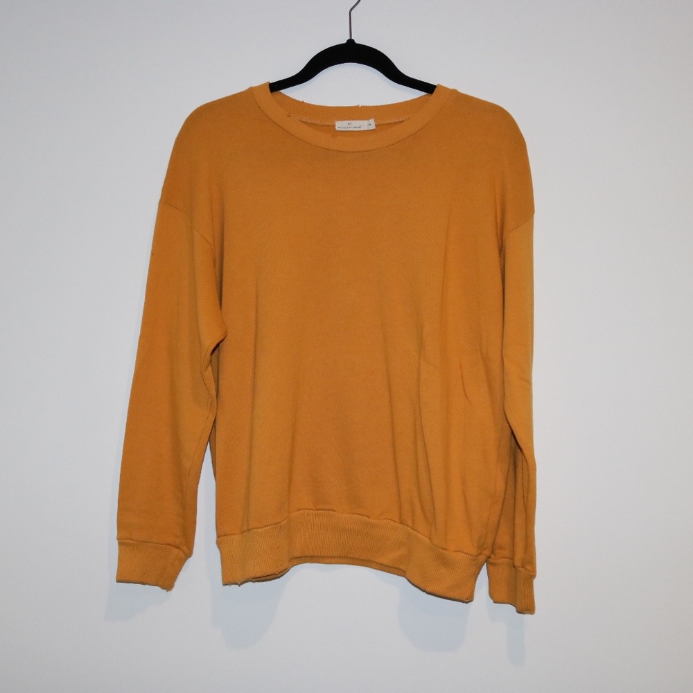 M//C Mustard Sweater Shirt
